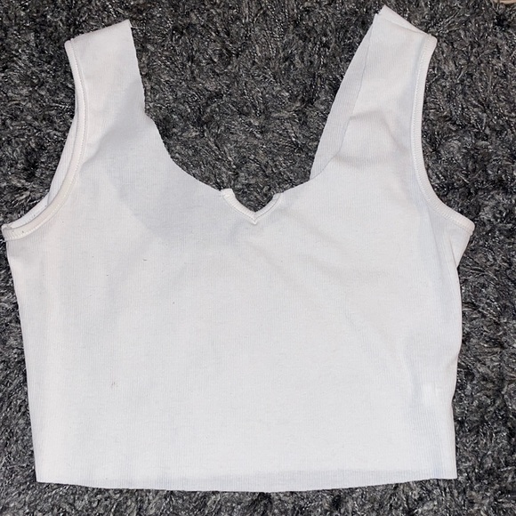 SHEIN Tops - Shein cropped white tank